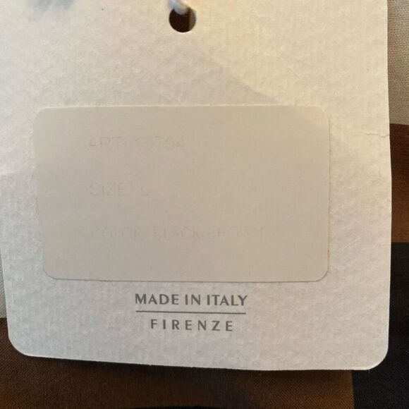 CIVICO 51 Made in Italy Women’s Maxi Brown And Black Sleeveless Dress Sz L - Picture 11 of 15